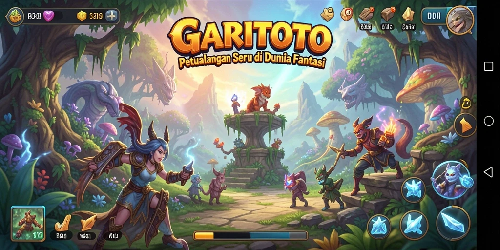 Gameplay GARITOTO yang menantang dan visual yang menawan.