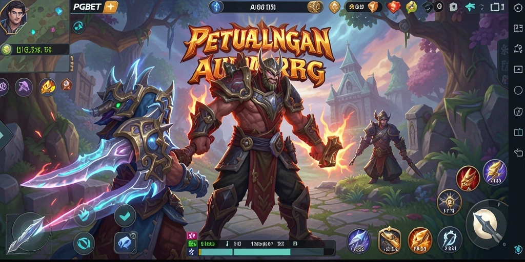Tampilan menarik dari gameplay ARPG PGBET dengan aksi seru.